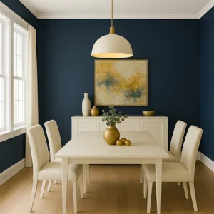 image of dining room in contemporary style